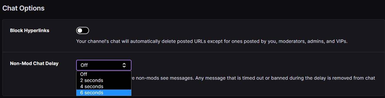 How to delete messages on Twitch