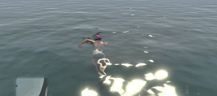 how to swim in gta 5