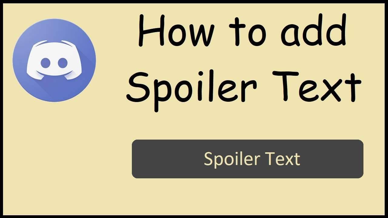 how to spoiler on Discord