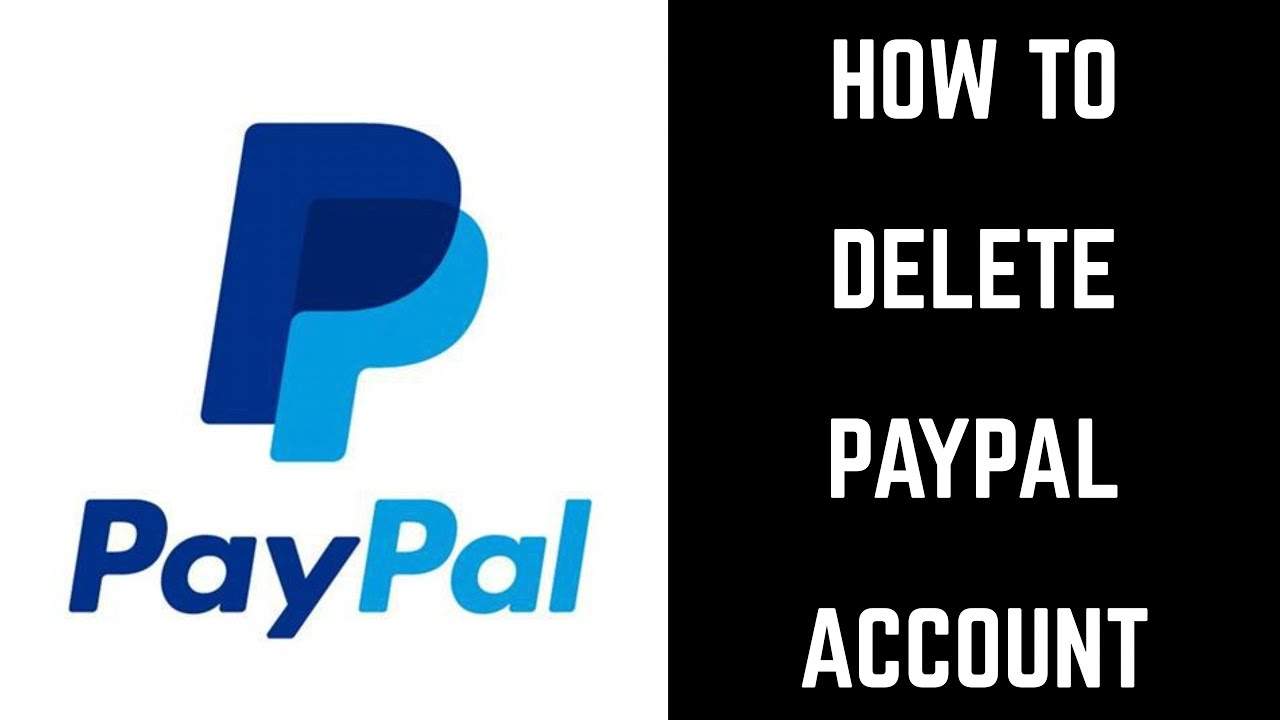 how to delete a PayPal account