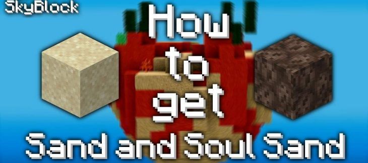 how to get sand in Hypixel Skyblock