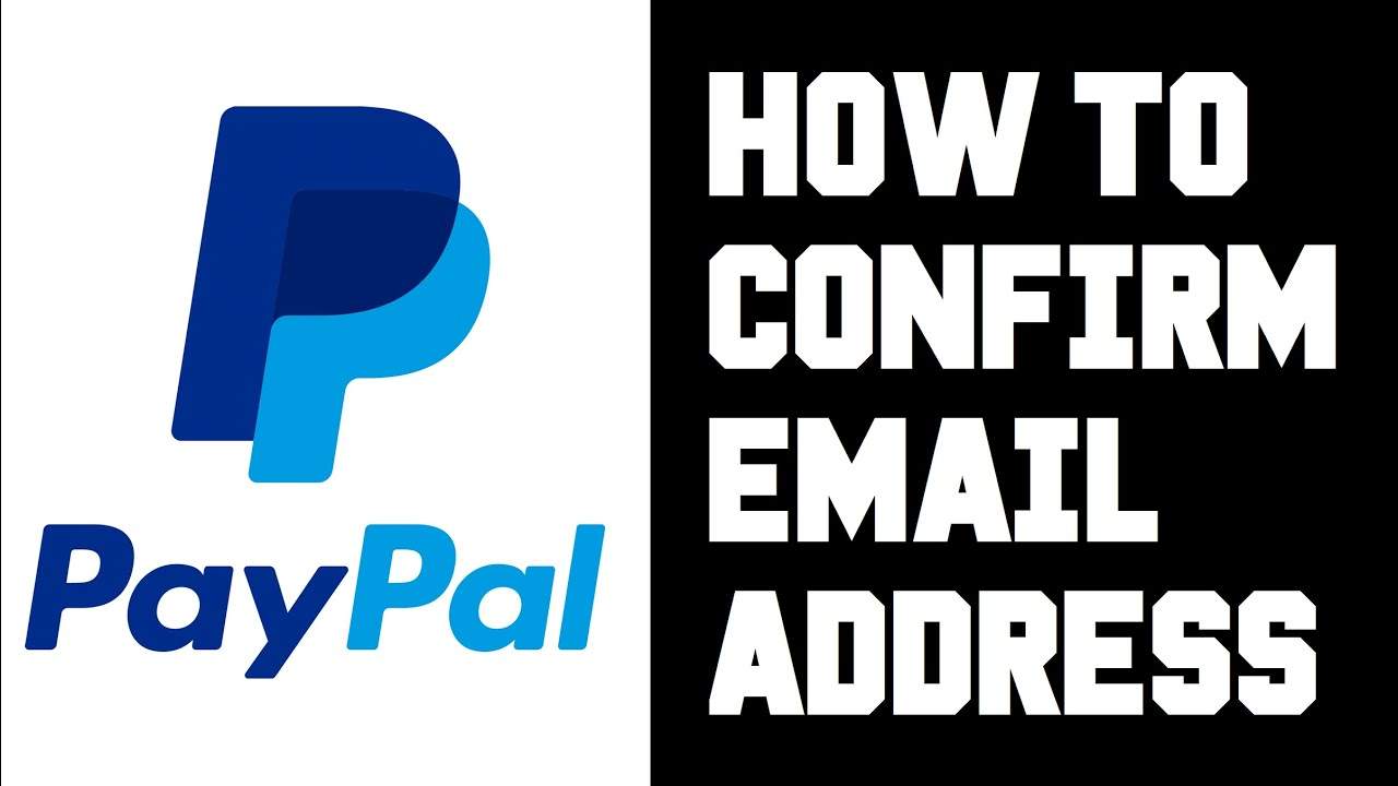 how to confirm PayPal address