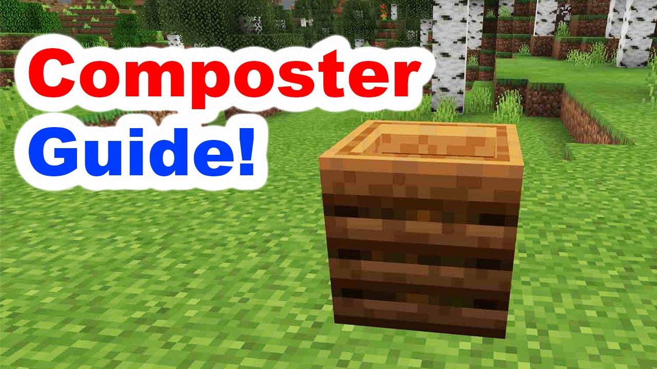 How to Make a Composter in Minecraft? [Minecraft Guide 23]