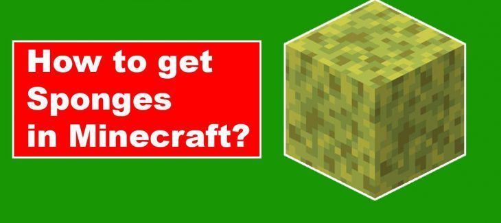 How to get Sponges in Minecraft
