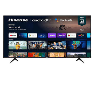 Hisense 43A6G 43-Inch 4K Ultra HD Android Smart